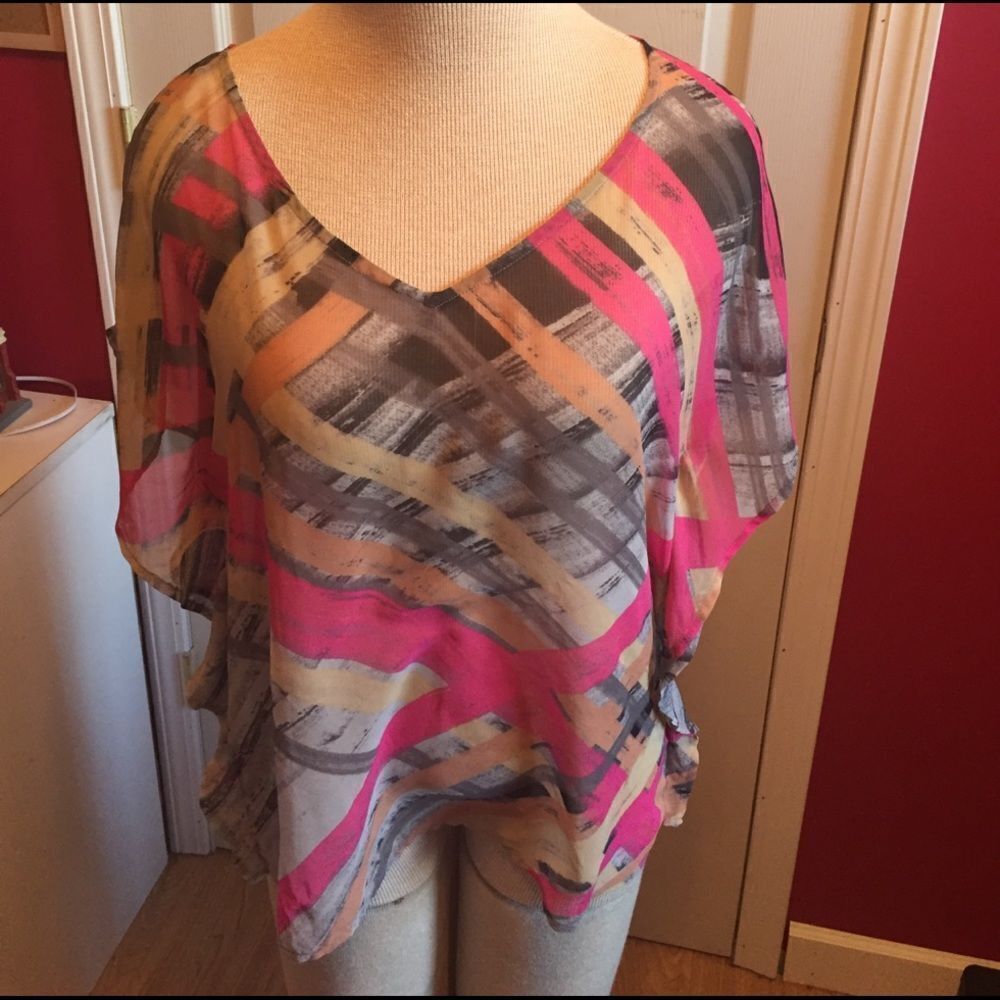 The Limited sheer top sz S